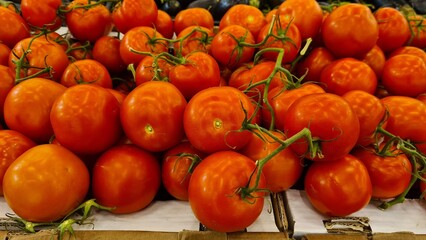Vegetables in the shop.