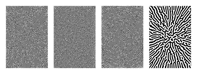 Vector abstract background bio diffusion. organic pattern ornament