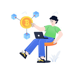 Modern flat vector of quality assurance