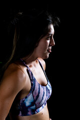 Naklejka premium forging elite fitnes