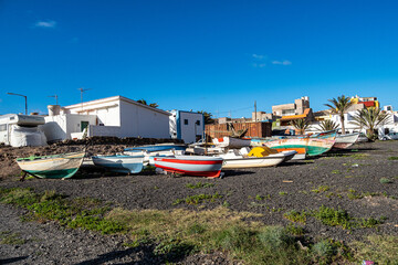 Puerto de Sardina - traditional fishing village in Grand Canary, Spain