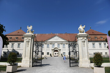 Fototapeta na wymiar Marchegg Castle in Lower Austria.
