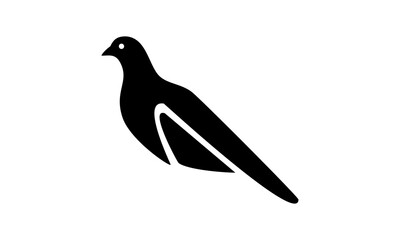 vector bird silhouette logo
