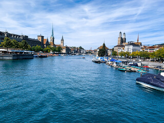 Fototapeta na wymiar Awesome view of Zürich, Switzerland
