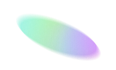 Abstract Grainy and Blurry Shape. Trendy Form with Transparency.
