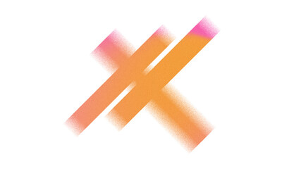 Abstract Grainy and Blurry Shape. Trendy Form with Transparency.