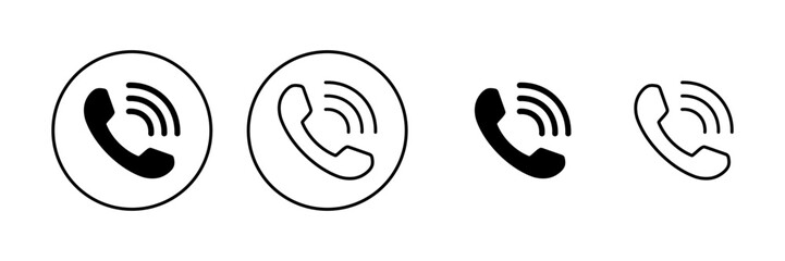 Call icon vector. telephone sign and symbol. phone icon. contact us