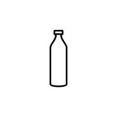 Bottle icon vector for web and mobile app. bottle sign and symbol