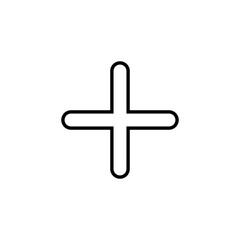 Plus Icon for web and mobile app. Add plus sign and symbol