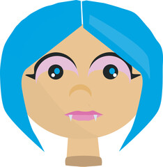 The most charming vampire for your Halloween party invitation © MichelDouglas