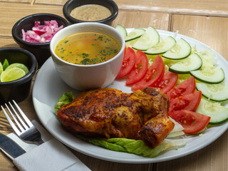 mexican food Yucatan Pollo asado