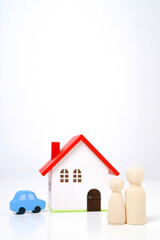 住宅イメージ　一軒家　二人暮らし　カップル