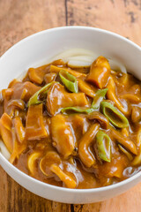 キノコカレーうどん