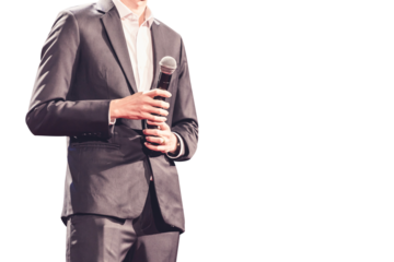 speaker with microphone