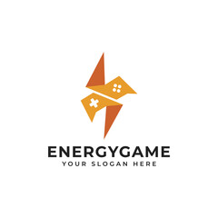 Energy Game Logo Design Concept