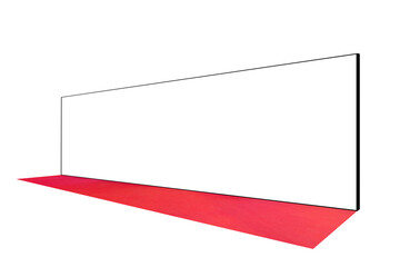 Large Size Straight Exhibition Tension Fabric Display Banner Stand Backdrop for trade show...