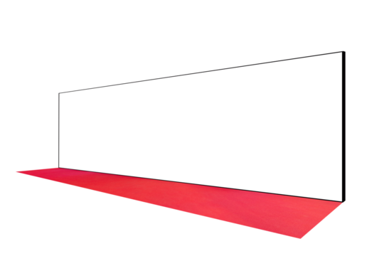 Large Size Straight Exhibition Tension Fabric Display Banner Stand Backdrop for trade show advertising stand with red carpet