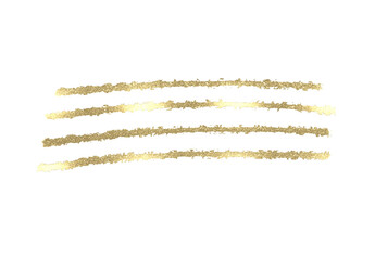 Light gold glitter brush stroke