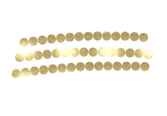 Light gold glitter brush stroke