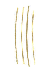 Light gold glitter brush stroke