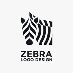 Creative zebra logo design © Niffhans