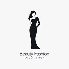 Beauty fashion logo design