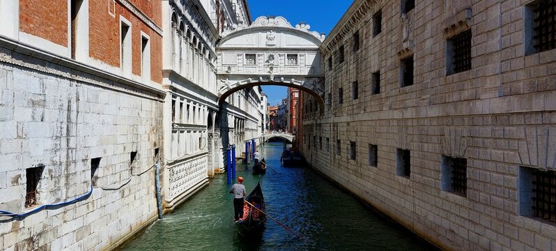 The Bridge of Sighs in Venice