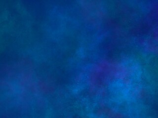 Fototapeta na wymiar 深い青と幻想的な光のグラデーションが綺麗な背景イラスト