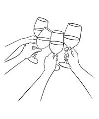 Continuous line drawing