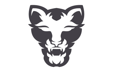 Panther Head Logo Design Template