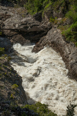 Boulder River at Natural Bridge Falls Recreation Area, Montana