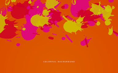 Abstract paint watercolor background