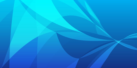 Abstract blue triangle background