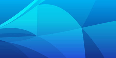Obraz premium Abstract blue triangle background