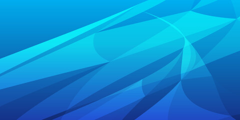 Abstract blue triangle background