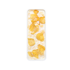 cornflakes cereal with milk in alphabet plate