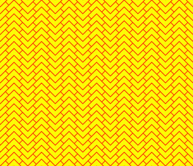 seamless pattern background with red and yellow