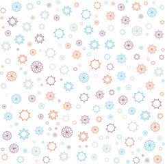 abstract geometric background pattern. seamless pattern design. shape based element vector pattern. beautiful design and modern pattern.