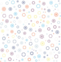 abstract geometric background pattern. seamless pattern design. shape based element vector pattern. beautiful design and modern pattern.