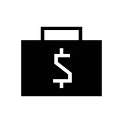 Business portfolio vector icon symbol design