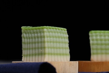 Jajan pasar, Indonesian traditional snack for tea time, lapis beras for indonesian breakfast