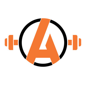 A Abstract Letters Logo Monogram