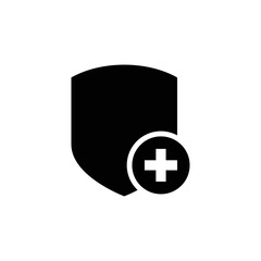 Fototapeta premium shield icon vector design minimalist 
