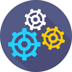 Maintenance Colored Vector Icon
