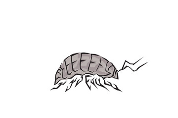 insect tribal tattoo