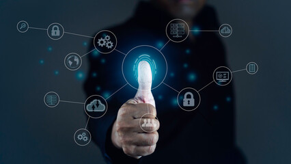 Digital transformation change management, internet of things. New technology bigdata and business process strategy, customer service management, cloud computing, smart industry.