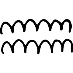 Abstract design modern geometric shape. Transparent PNG Clipart