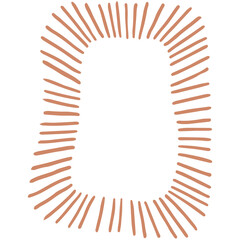 Abstract design modern geometric shape. Transparent PNG Clipart