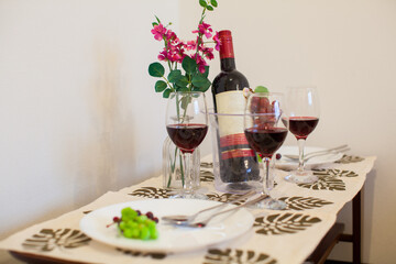 ワインのあるインテリア