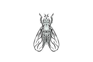 insect tribal tattoo